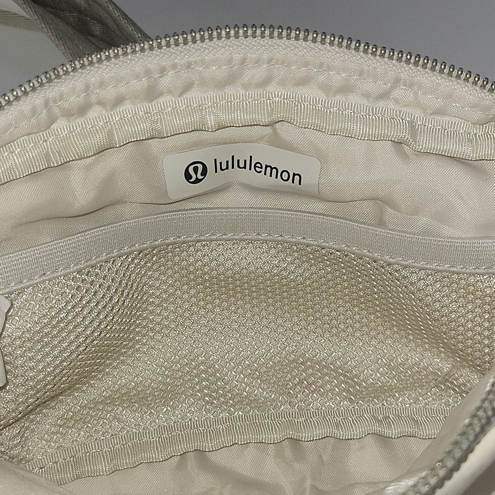 lululemon athletica Cream Wristlet Pouch with Silver Accent - Picture 16 of 16
